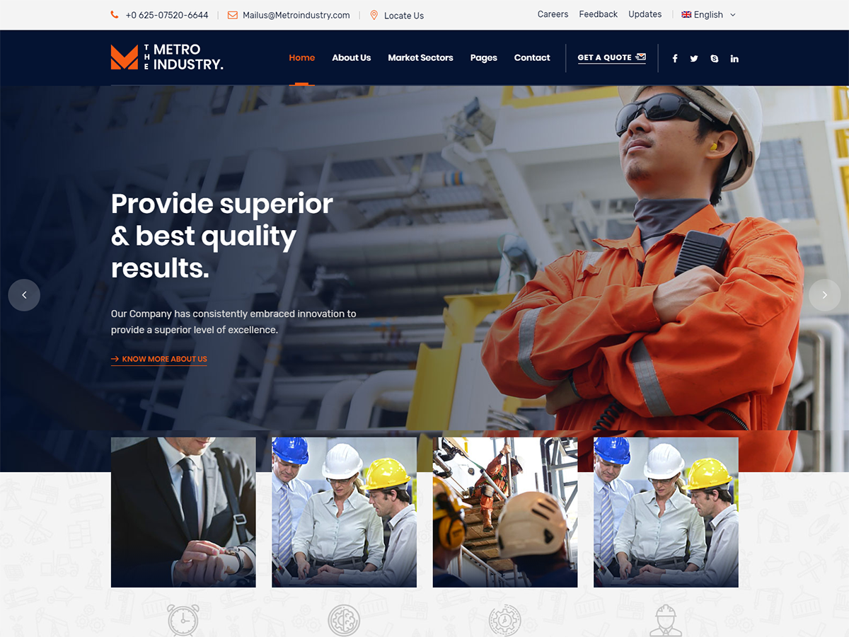 Metroindustry WordPress Theme - Documentation
